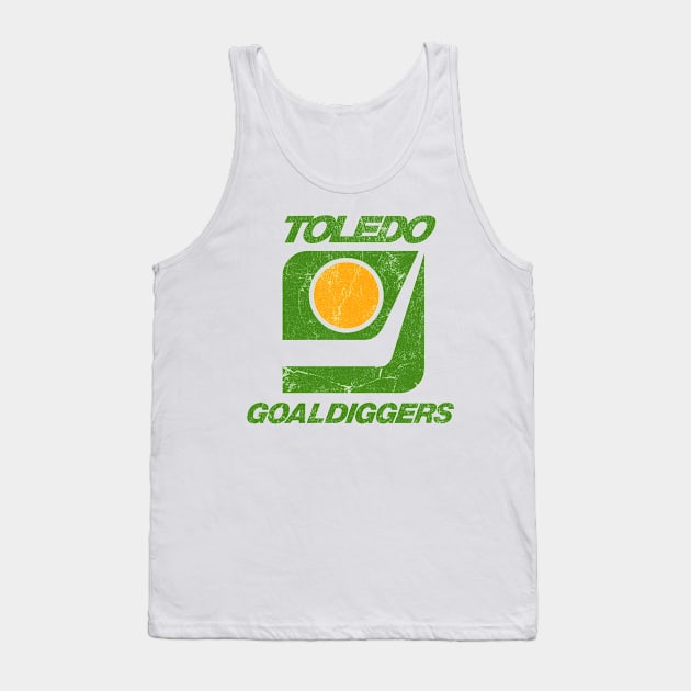 Toledo Goaldiggers  ------ 70s/80s Hockey team Tank Top by CultOfRomance